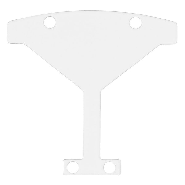 Recessed 10" Series, Sub Plate, 1/2 Perimeter, Replacement Bracket